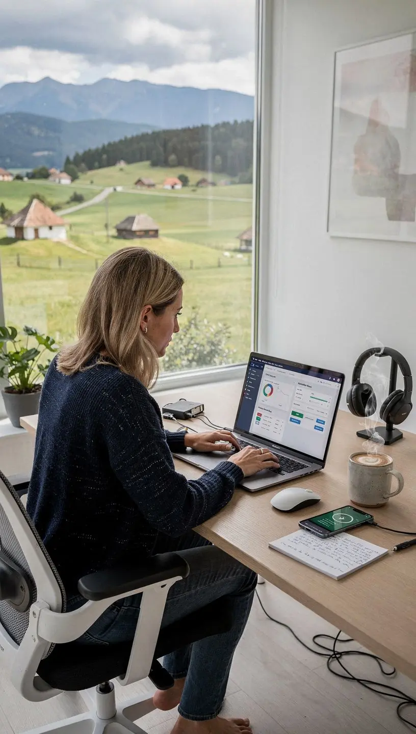 Diagramă care ilustrează fluxuri automate de lucru în software pentru eficientizarea proceselor manuale